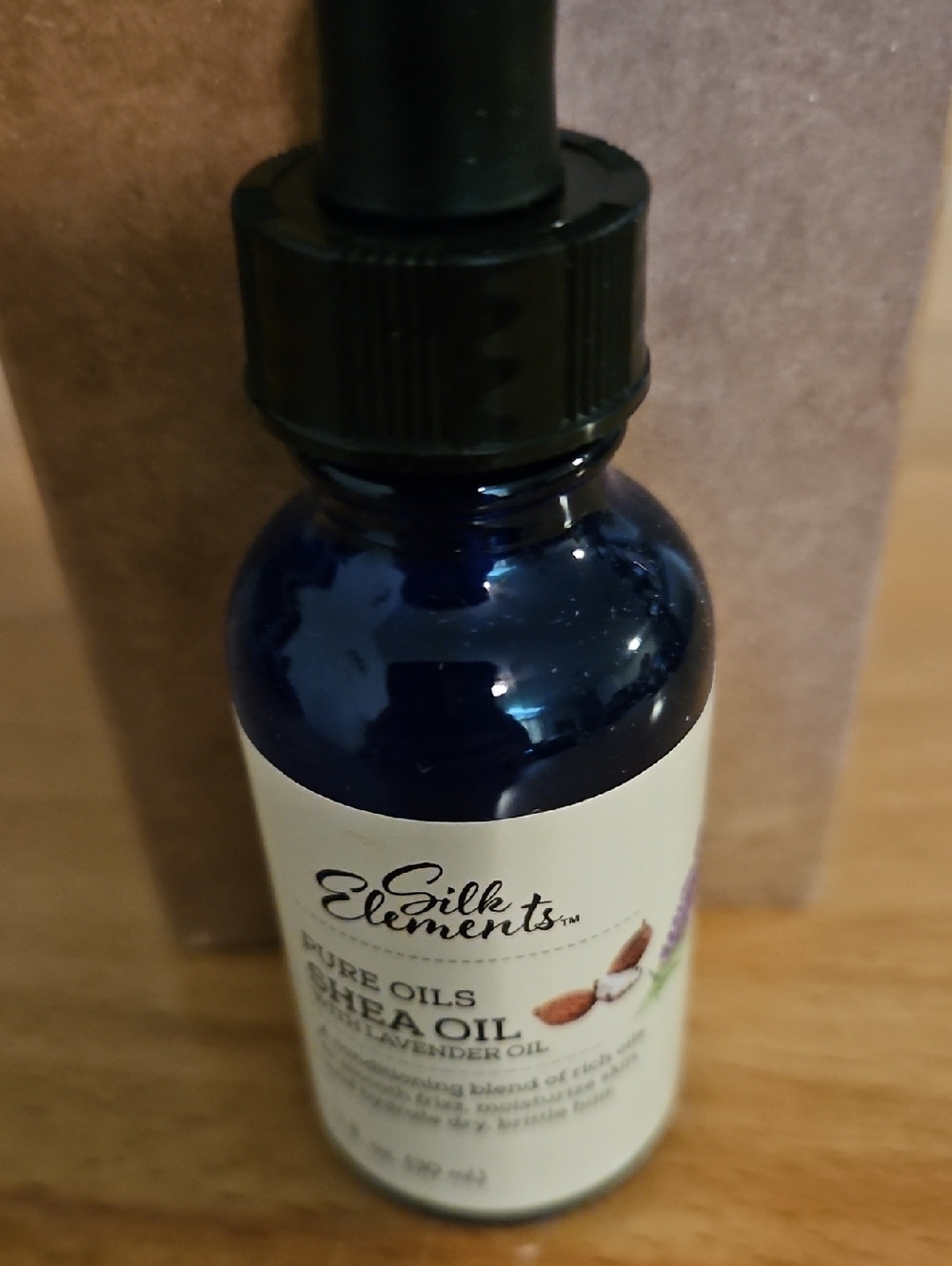 Element Blue Glass Dropper Bottle - Body & Hair Oil